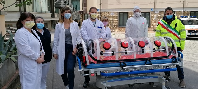 barella biocontenimento Pescia 