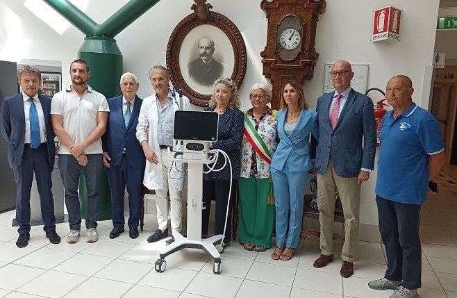 un'immagine della donazione per la medicina 1 al San Giuseppe di Empoli