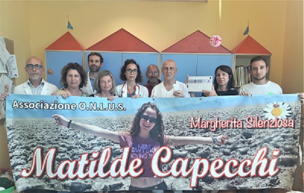 Donazione in reparto stanza bambini