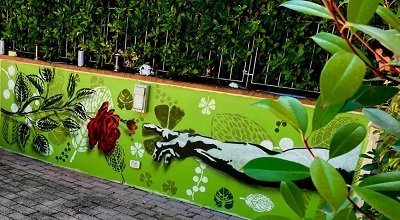 Nella foto il Murales diFornaci 