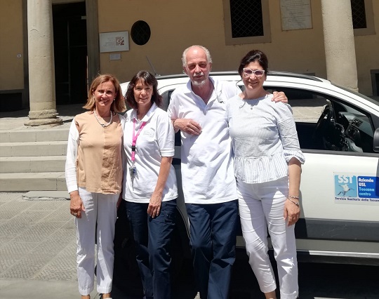 nella foto allegata il Team infermieristico A.I.U.T.I.