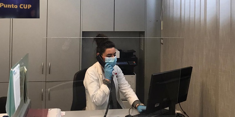 postazione Cup in Farmacia 