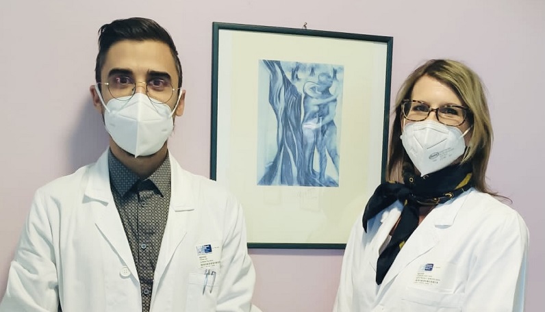 Nella foto i due medici 