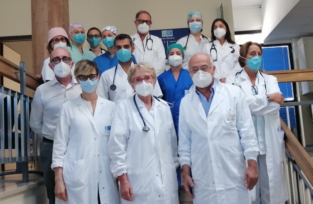 Telemetrie Pescia con Panigada Melani Landini e personale 