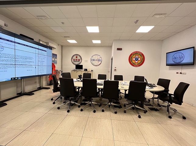 Foto n. 2 sala Unità di Crisi 