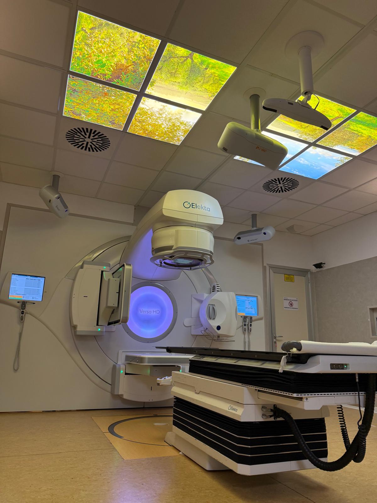 Immagine della sala operatoria di Radioterapia Ospedale Santa Maria Annunziata Bagno a Ripoli