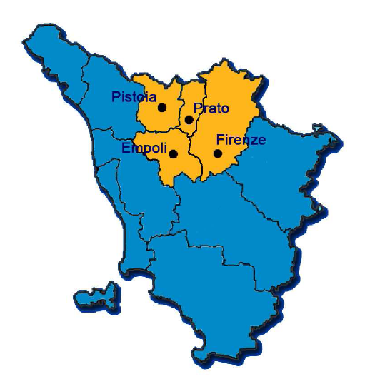 Clicca sull'immagine per visualizzare le sedi 